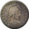 Image 1 : 1795 50C 3 Leaves Fine 15 NGC. O-111, High R.4. Undo 1795[50C] 3 Leaves. O-111, High R.4. Fine 15 NG