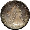 Image 1 : 1806 50C 6 Over Inverted 6 VF25 NGC. O-112, R.4. The s 1806[50C] 6 Over Inverted 6 O-112, R.4. VF25 