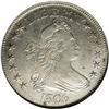 Image 1 : 1806 50C Pointed 6, Stem AU55 NGC. O-116, R.3. This ex 1806[50C] Pointed 6, Stem O-116, R.3. AU55 NG