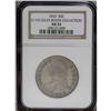 Image 3 : 1810 50C AU53 NGC. O-103, R.2. Die cracks encircle mos 1810[50C] AU53 NGC.