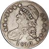Image 1 : 1810 50C VF35 NGC. O-110, R.2. Star 13, with a jagged 1810[50C] VF35 NGC.