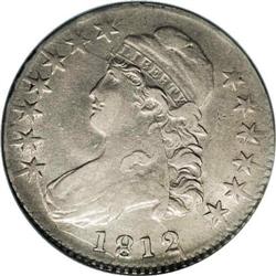 1812 50C XF40--Improperly Cleaned--NCS. XF Details. O 1812[50C] XF40--Improperly Cleaned--NCS. XF De
