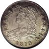 Image 1 : 1813 50C AU58 NGC. O-107, R.4. This rare Capped Bust h 1813[50C] AU58 NGC.