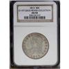 Image 3 : 1813 50C AU58 NGC. O-107, R.4. This rare Capped Bust h 1813[50C] AU58 NGC.