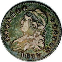 1817/3 50C --Improperly Cleaned--NCS. VF Details. O-10 1817/3[50C]--Improperly Cleaned--NCS. VF Deta