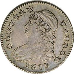 1817/3 50C AU53 NGC. O-101a, R.2. From a later state o 1817/3[50C] AU53 NGC.