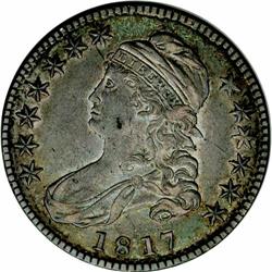 1817 50C --Environmental Damage--NCS. XF Details. O-107 1817[50C]--Environmental Damage--NCS. XF Det