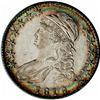 Image 3 : 1819/8 50C Large 9 AU55 NGC. O-104, R.1. Immediately a 1819/8[50C] Large 9 AU55 NGC.