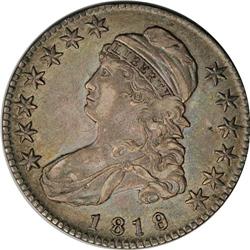 1819/8 50C Large 9 XF45 NGC. O-105, R.2. A solid bar j 1819/8[50C] Large 9 XF45 NGC.