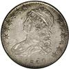 Image 1 : 1820/19 50C Square Base 2 AU50 NGC. O-101, R.2. The 9 1820/19[50C] Square Base 2 AU50 NGC.
