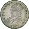 Image 1 : 1821 50C AU53 NGC. O-103, R.2. An early (perfect) die 1821[50C] AU53 NGC.