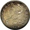 Image 1 : 1821 50C AU58 NGC. O-105, R.1. This single-use reverse 1821[50C] AU58 NGC.