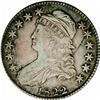 Image 3 : 1822/1 50C VF35 NGC. O-101, R.1. Medium-dark gray toni 1822/1[50C] VF35 NGC.