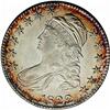 Image 3 : 1822 50C AU58 NGC. O-107, R.2. This is the popular "bu 1822[50C] AU58 NGC.