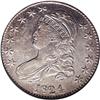 Image 1 : 1824 50C AU50 NGC. O-112, R.4. First of two examples o 1824[50C] AU50 NGC.