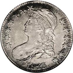 1825 50C AU55 NGC. O-115, R.3. Another appealing and o 1825[50C] AU55 NGC.