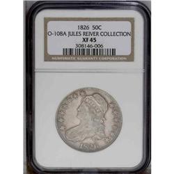 1826 50C XF45 NGC. O-108a, R.1. Much cleaner than one 1826[50C] XF45 NGC.