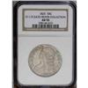 Image 1 : 1826 50C AU55 NGC. O-110, R.2. Both sides of this memo 1826[50C] AU55 NGC.