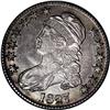 Image 1 : 1827 50C Square Base 2 AU58 NGC. O-104, R.1. An origin 1827[50C] Square Base 2 AU58 NGC.