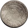 Image 2 : 1827 50C Square Base 2 AU55 NGC. O-117, R.3. This coin 1827[50C] Square Base 2 AU55 NGC.
