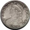 Image 1 : 1827 50C Square Base 2 MS62 NGC. O-120a, R.4. First of 1827[50C] Square Base 2 MS62 NGC.