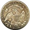 Image 2 : 1827 50C Square Base 2--Obverse Scratched, Rim Damage- 1827[50C] Square Base 2--Obverse Scratched, R