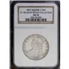 Image 3 : 1827 50C Square Base 2 AU55 NGC. O-136, R.4. This vari 1827[50C] Square Base 2 AU55 NGC.