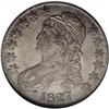 Image 1 : 1827 50C Square Base 2 AU58 NGC. O-139, Low R.4. A sec 1827[50C] Square Base 2 AU58 NGC.