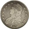 Image 1 : 1827 50C Square Base 2 VF25 NGC. O-144, R.5. This rare 1827[50C] Square Base 2 VF25 NGC.