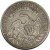 Image 2 : 1827 50C Square Base 2 VF25 NGC. O-144, R.5. This rare 1827[50C] Square Base 2 VF25 NGC.