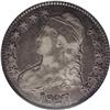 Image 1 : 1827 50C Square Base 2 VF30 NGC. O-145, R.5. This rare 1827[50C] Square Base 2 VF30 NGC.
