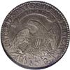 Image 2 : 1827 50C Square Base 2 VF30 NGC. O-145, R.5. This rare 1827[50C] Square Base 2 VF30 NGC.