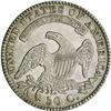 Image 2 : 1829 50C AU53 NGC. O-108, R.2. This is an early die st 1829[50C] Small Letters AU53 NGC.
