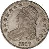 Image 1 : 1829 50C AU50 NGC. O-113a, R.2. The second A in AMERIC 1829[50C] Small Letters AU50 NGC.