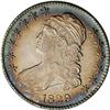 Image 1 : 1829 50C Small Letters AU55 NGC. O-113a, R.2. 1829[50C] Small Letters AU55 NGC.