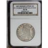 Image 3 : 1829 50C Medium Letters AU58 NGC. O-116, R.3. Diagnost 1829[50C] Medium Letters AU58 NGC.
