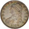 Image 1 : 1829 50C Medium Letters AU58 NGC. O-116a, R.4. A later 1829[50C] Medium Letters AU58 NGC.