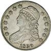 Image 1 : 1830 50C Small 0 AU50 NGC. O-107, R.2. The fields impa 1830[50C] Small 0 AU50 NGC.