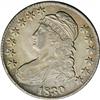 Image 1 : 1830 50C Small 0 AU53 NGC. O-117, R.2. A barely percep 1830[50C] Small 0 AU53 NGC.