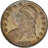 Image 1 : 1830 50C Small 0 AU58 NGC. O-118, R.3. Due to an engra 1830[50C] Small 0 AU58 NGC.