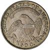 Image 2 : 1830 50C Small 0 AU58 NGC. O-119, R.1. The A in STATES 1830[50C] Medium 0 AU58 NGC.