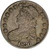 Image 1 : 1830 50C Large 0 AU50 NGC. O-123, R.1. This variety is 1830[50C] Large 0 AU50 NGC.