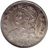 Image 1 : 1831 50C AU55 NGC. O-103, R.1. There is a fine die cra 1831[50C] AU55 NGC.