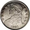 Image 1 : 1831 50C AU58 NGC. O-109, R.1. This frosty, lustrous c 1831[50C] AU58 NGC.