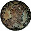 Image 3 : 1831 50C AU55 NGC. O-117, R.4. This obverse is charact 1831[50C] AU55 NGC.