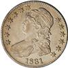 Image 1 : 1831 50C AU55 NGC. O-119, R.3. Flashy, lustrous, and e 1831[50C] AU55 NGC.