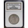 Image 3 : 1832 50C Small Letters AU58 NGC. O-120, Low R.4. The d 1832[50C] Small Letters AU58 NGC.