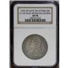 Image 1 : 1834 50C Small Date, Small Letters AU58 NGC. O-109, R. 1834[50C] Small Date, Small Letters AU58 NGC.