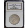 Image 3 : 1836 50C Lettered Edge AU55 NGC. O-102, R.3. The O-101 1836[50C] Lettered Edge AU55 NGC.