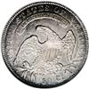 Image 2 : 1836 50C Lettered Edge AU53 NGC. O-104, R.3. This vari 1836[50C] Lettered Edge AU53 NGC.